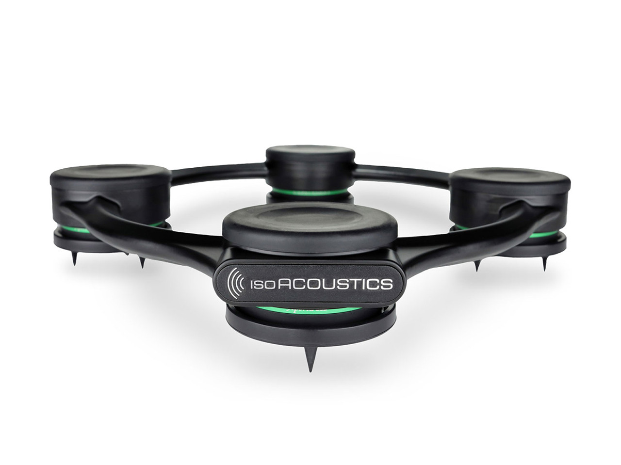 Isoacoustics Aperta Sub is a subwoofer isloation stand.
