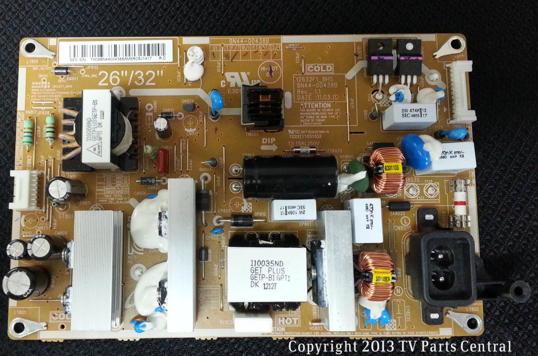 Samsung BN44-00438B Power Supply Unit