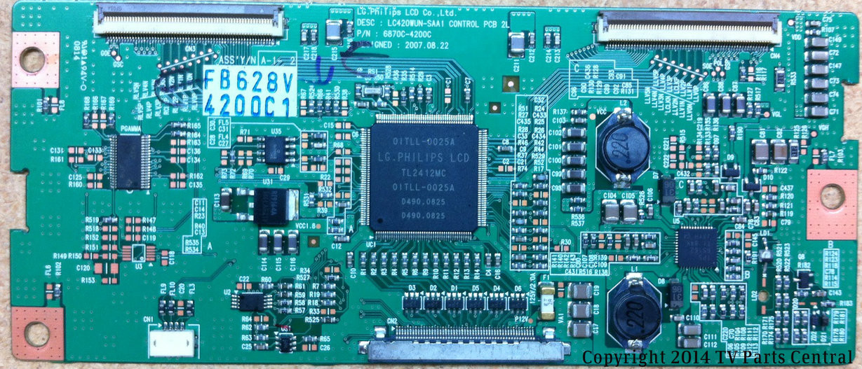 LG Philips 6871L-4200C T-Con Board