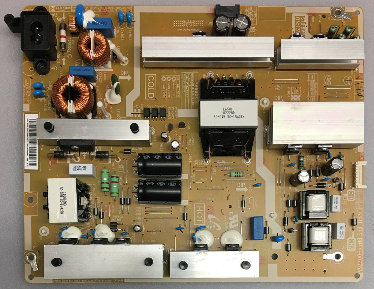 Samsung BN44-00776A Power Supply / LED Board - Thumbnail 5