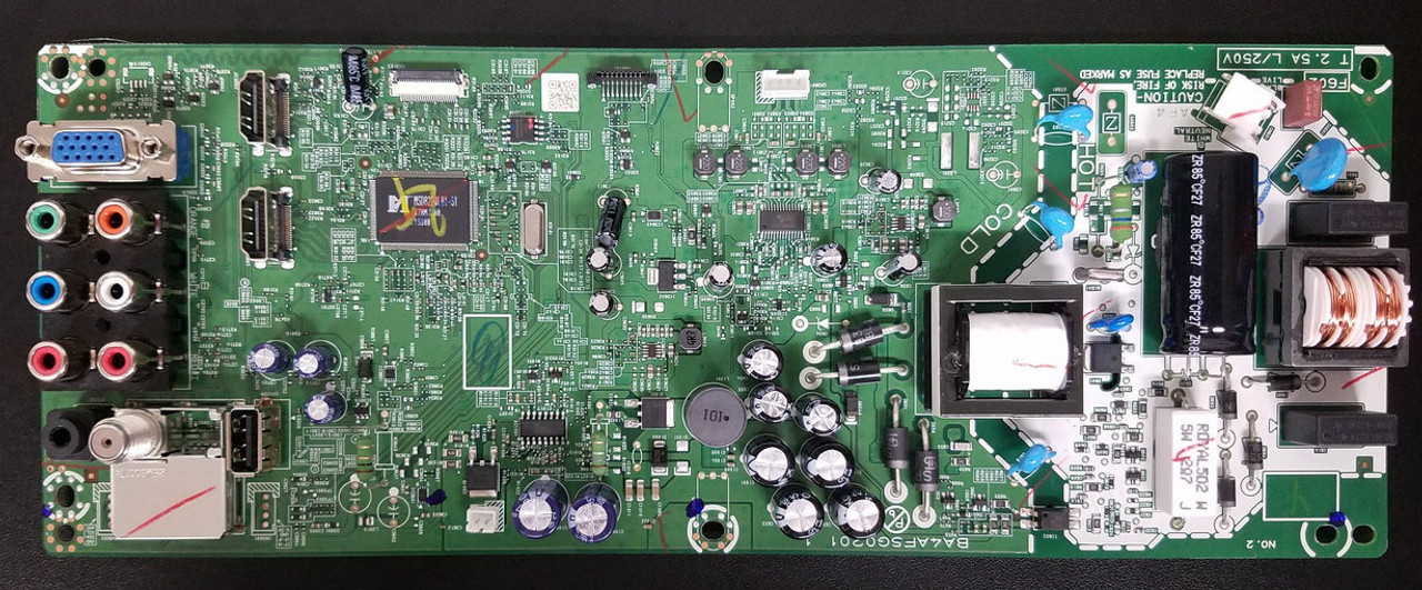 SANYO/FUNAI BA4AFSG0201 1 Main Board / Power supply for FW32D06F