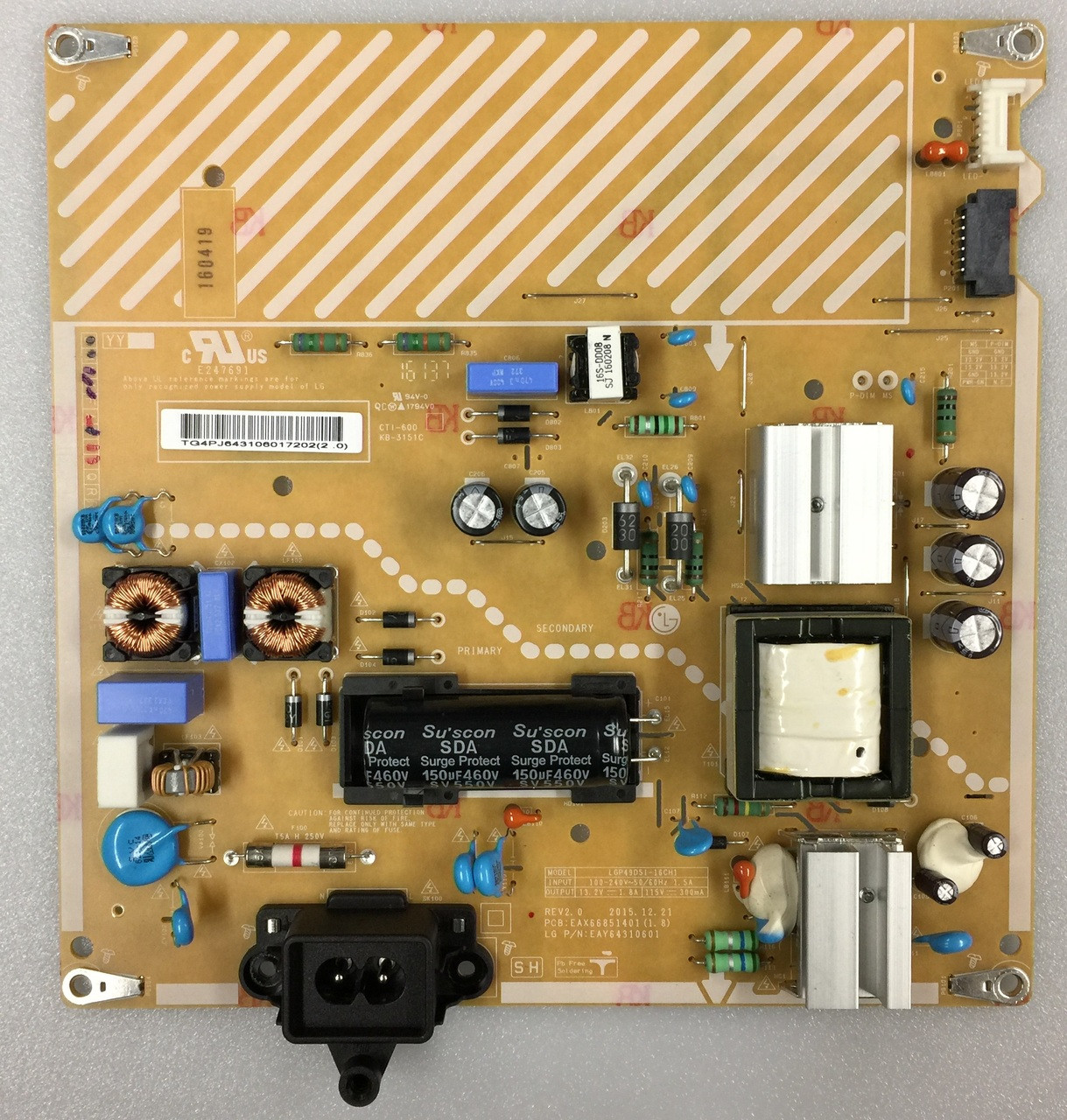 LG EAY64310601 Power Supply - Thumbnail 4