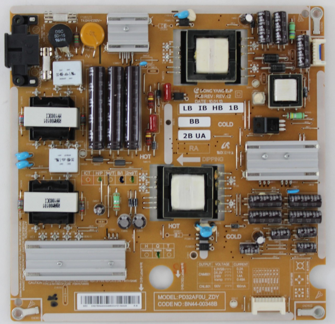 Samsung BN44-00348B Power Supply Unit