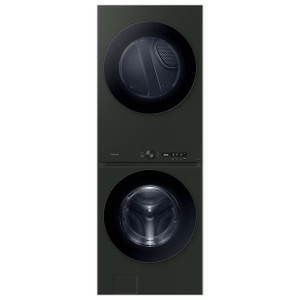 Samsung Bespoke AI Laundry Hub 5.3 cu. ft. Ultra Capacity Single Unit Washer with AI OptiWash™ and 7.6 cu. ft. Gas Dryer in Satin Green Samsung Bespoke AI Laundry Hub 5.3 cu. ft. Ultra Capacity Single Unit Washer with AI OptiWash™ and 7.6 cu. ft. Gas Dryer in Satin Green