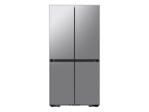 Samsung Bespoke 23 cu. ft. Counter Depth 4-Door Flex™ Refrigerator with Beverage Center™ & Customizable Door Panels in Stainless Steel Samsung Bespoke 23 cu. ft. Counter Depth 4-Door Flex™ Refrigerator with Beverage Center™ & Customizable Door Panels in Stainless Steel