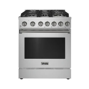 Vesta Oregon 36" Full Gas Range in Silver