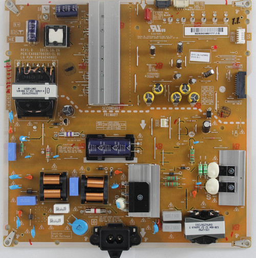 LG EAY64249801 Power Supply / LED Driver Board