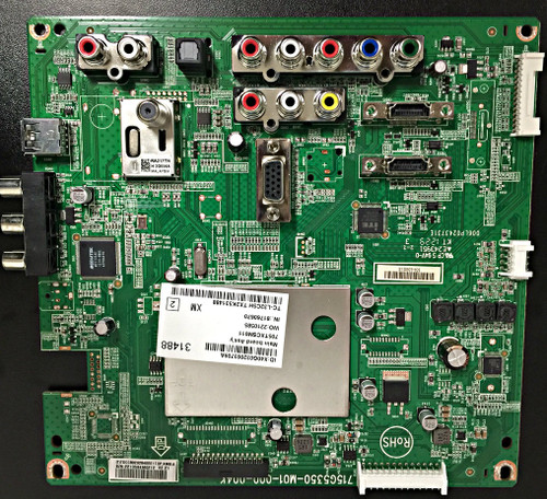 Panasonic TXCCB02S2840001 Main Board for TC-L32C5H