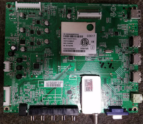 Sanyo TXCCB01K073 Main Board for FVM4612