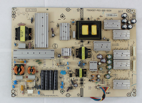 Sharp 9JR9900000120 Power Supply / LED Board