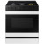 Samsung Bespoke 30-in 5 burners 6-cu ft Air Fry Convection Oven Slide-In Natural Gas Range ( White Glass )