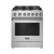 Vesta Oregon 30" Full Gas Range in Silver
