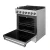 Vesta Oregon 30" Full Gas Range in Silver