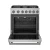 Vesta Oregon 30" Full Gas Range in Silver