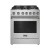Vesta Oregon 36" Full Gas Range in Silver