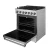 Vesta Oregon 36" Full Gas Range in Silver