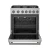 Vesta Oregon 36" Full Gas Range in Silver