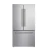Yukon 36" Counter-Depth Stainless Steel French-Door Refrigerator with Bottom-Freezer