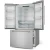 Yukon 36" Counter-Depth Stainless Steel French-Door Refrigerator with Bottom-Freezer