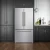 Yukon 36" Counter-Depth Stainless Steel French-Door Refrigerator with Bottom-Freezer