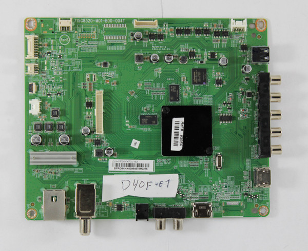 Vizio  XHCB02K004070Q  Main Board for D40F-E1