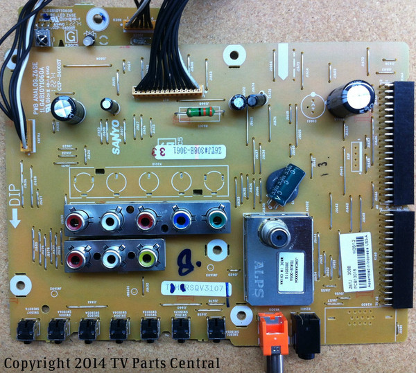 Sanyo 1LG4B10Y1060A Z6TJ Analog Board