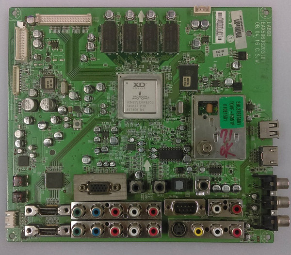 LG AGF65522501 Main Board for 32LG70-UA