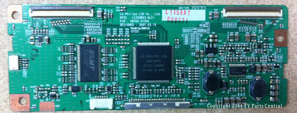 LG Philips 6871L-1158A T-Con Board