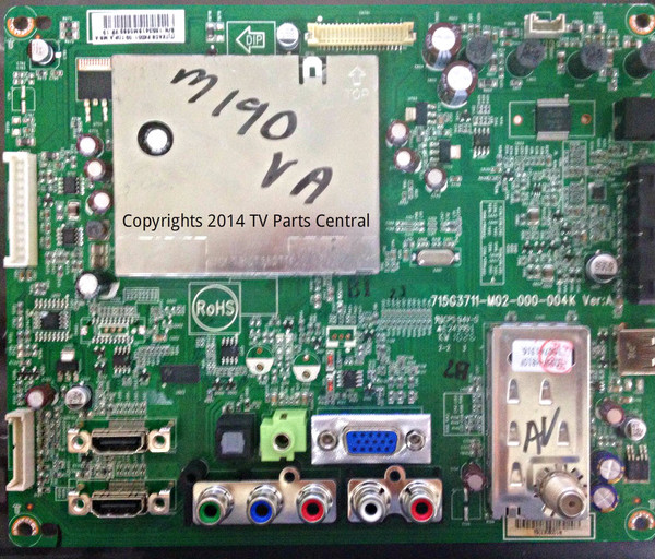 Vizio TXACB2K001 Main Board for M190VA