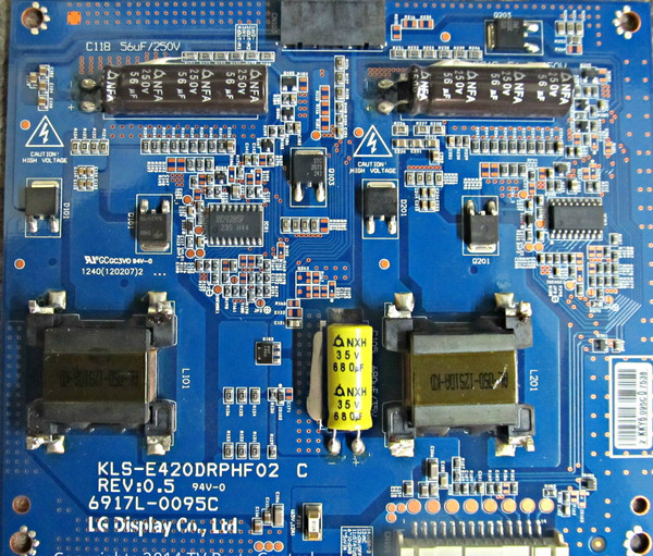 LG 6917L-0095C (KLS-E420DRPHF02C) LED Address Board