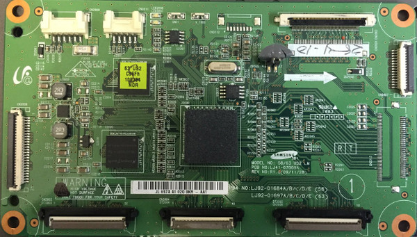 Samsung BN96-12695A (LJ92-01697A) Main Logic CTRL Board