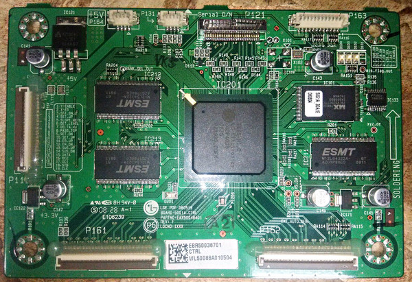 LG EBR50038701 (EAX50048301) Main Logic CTRL Board