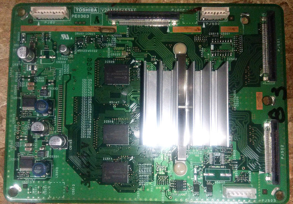 Toshiba 75008025 (PE0363A, V28A000453A1) PC Board