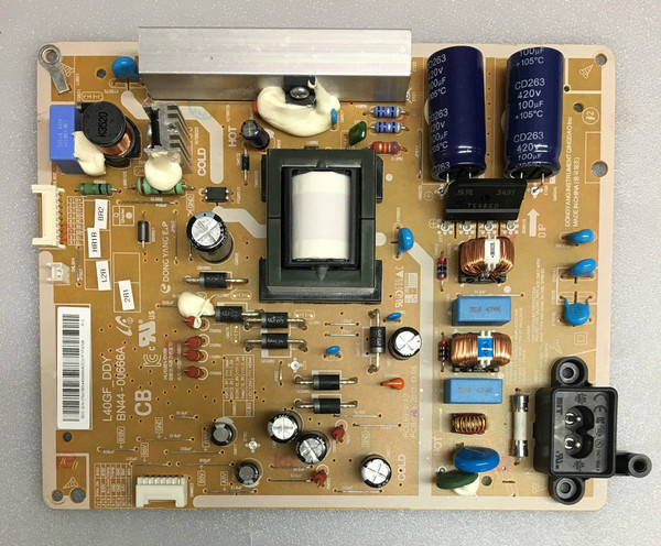 Samsung BN44-00666A (L40GF_DDY) Power Supply / LED Board