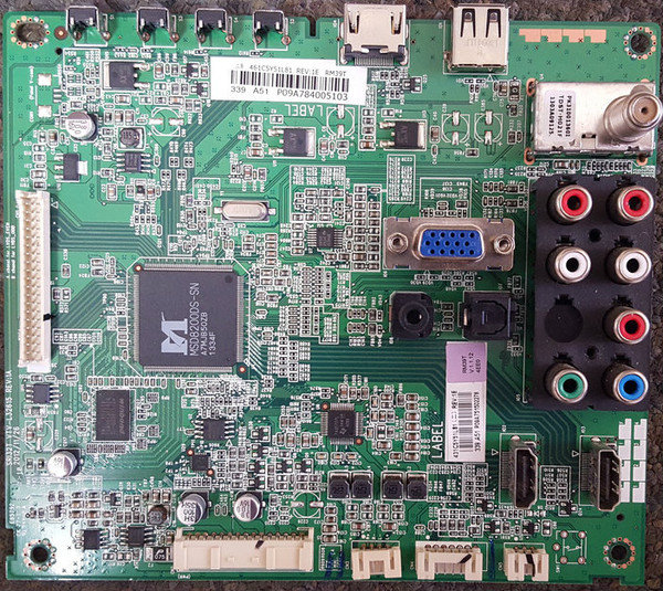 Toshiba 75033377 (461C5Y51L81) Main Board for 39L1350U
