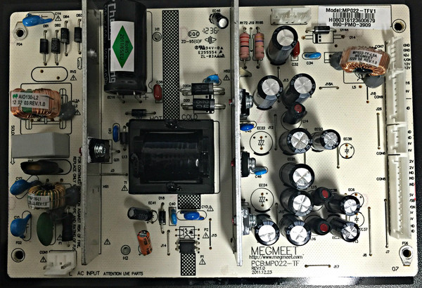 Seiki MP022-TFV1 Power Supply / LED Board