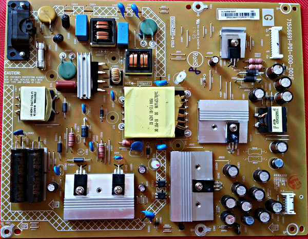 Sony PLTVDP331XAV7 (1-895-632-21) Power Supply / LED Board