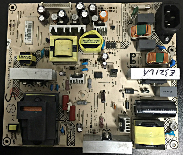 Vizio ADTV9LE1GXAW ((T)9LE1GXAW) Power Supply for E321VA