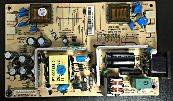 LG AI-0066.PCB Power Supply / Backlight Inverter V.1