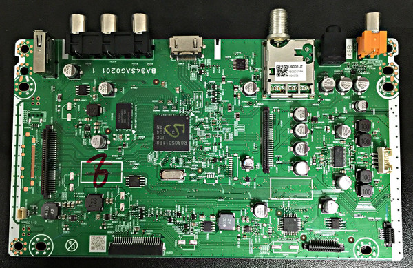 Magnavox A34SBMMA-001 (BA34SAG0201 1) Digital Main Board for 28MD403V/F7