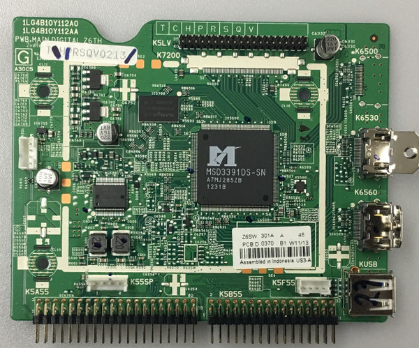 Sanyo 1LG4B10Y112A0 Z6SW Digital Main Board