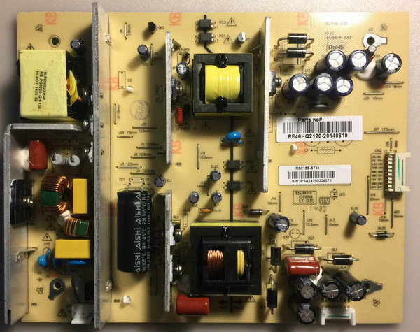 RCA RE46HQ2120 Power Supply / LED Board