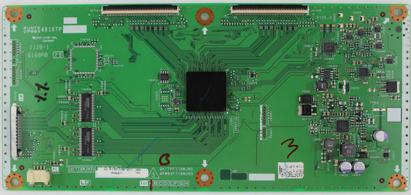 Sharp DUNTKF778FM11 (RUNTK4910TP, CPWBX4910TP) T-Con Board