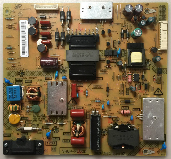 Toshiba PK101W1110I Power Supply / LED Board