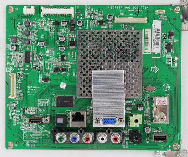 Vizio TXDCB02K017006Q (715G5835-M01-000-004K) Main Board for E241i-A1
