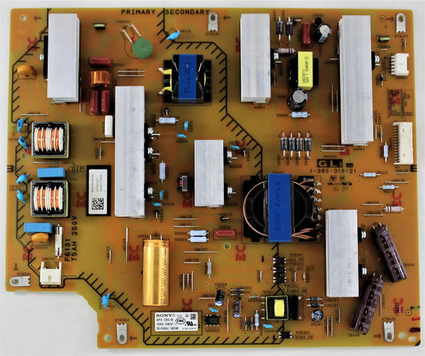 Sony 1-474-633-21 GL6 Power Supply Board