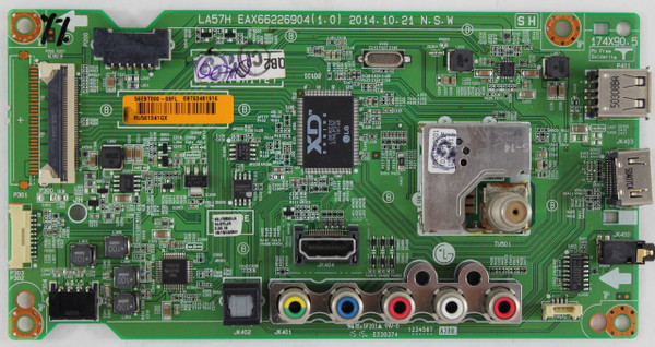 LG EBT63481916 Main Board for 49LF5500-UA