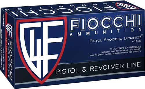 FIOCCHI 45 ACP 200GR JHP