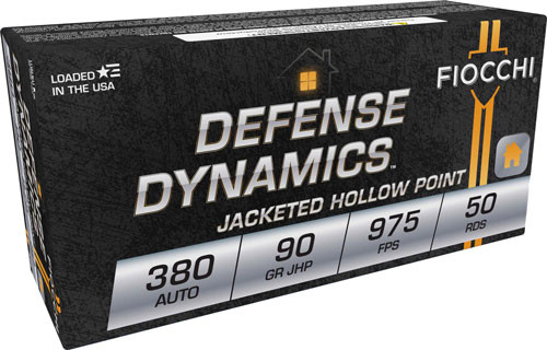 FIOCCHI 380 ACP 90GR JHP