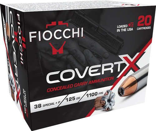 FIOCCHI 38 SPECIAL +P 125GR